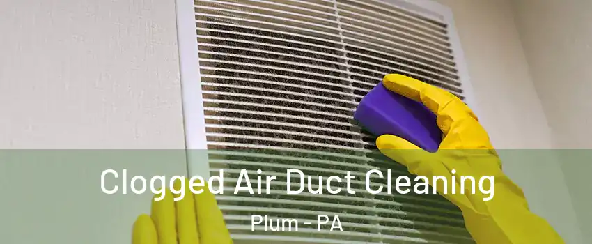 Clogged Air Duct Cleaning Plum - PA