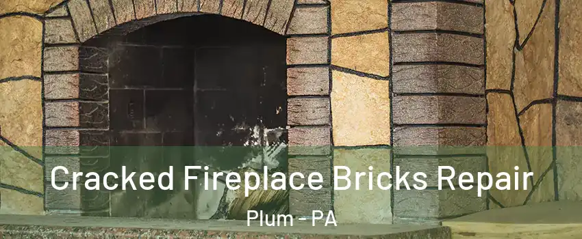  Cracked Fireplace Bricks Repair Plum - PA