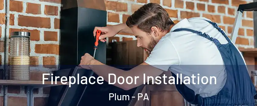  Fireplace Door Installation Plum - PA