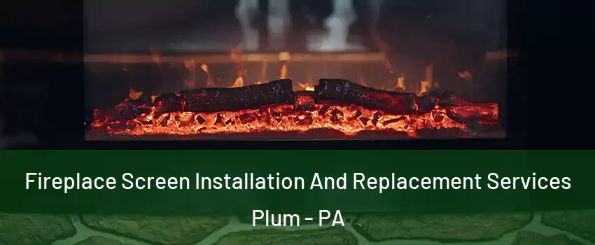  Fireplace Screen Installation And Replacement Services Plum - PA