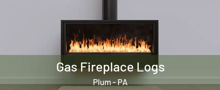  Gas Fireplace Logs Plum - PA