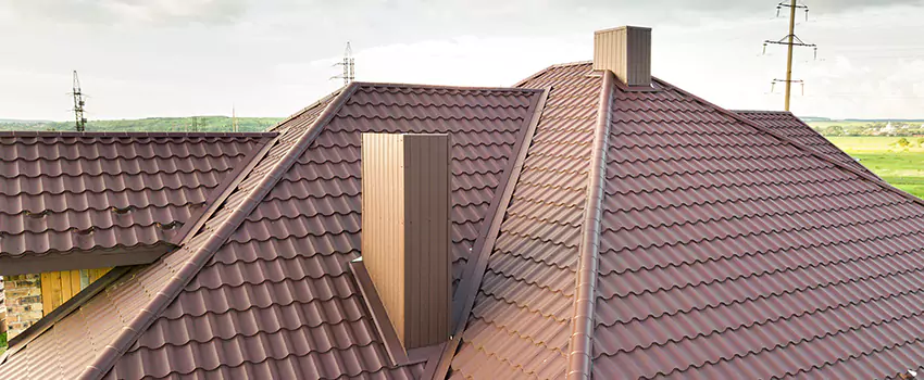 Residential Chimney Flashing Restoration in Plum, PA