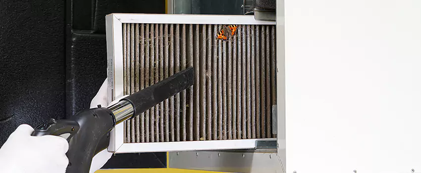 Clogged Air Duct Cleaning Process in Plum, PA