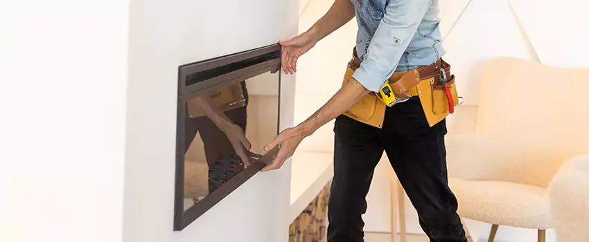 Metal Fireplace Installation in Plum, Pennsylvania