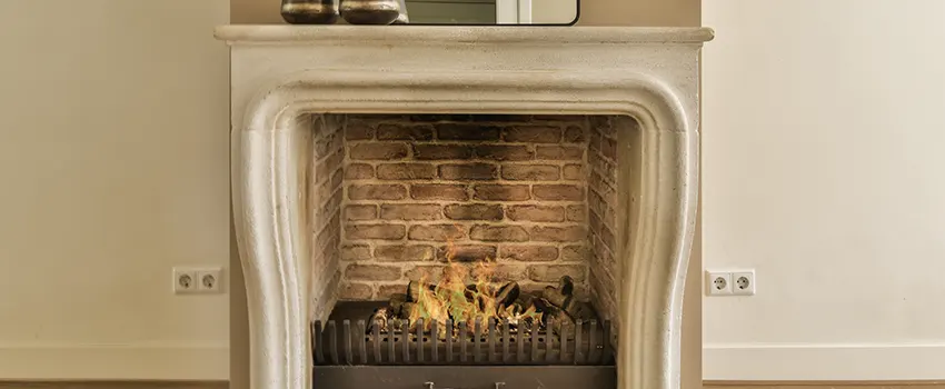 Vintage-style Fireplace Redesign in Plum, Pennsylvania
