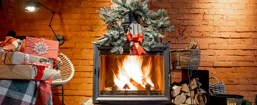 Travis Industries Linear Gas Fireplace Installation in Plum, Pennsylvania
