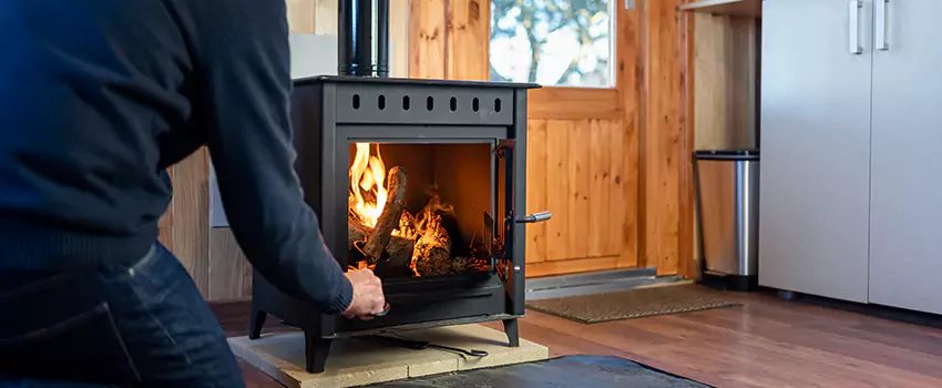 Open Hearth Wood Fireplace Installation in Plum, PA