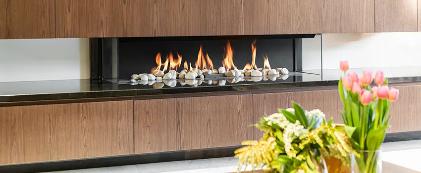 Double-height Fireplace Design Refurbishment in Plum, Pennsylvania