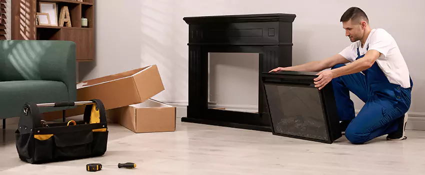 Old Rusted Metal Fireplace Repair And Replacement in Plum, PA