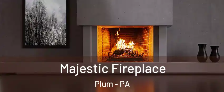  Majestic Fireplace Plum - PA