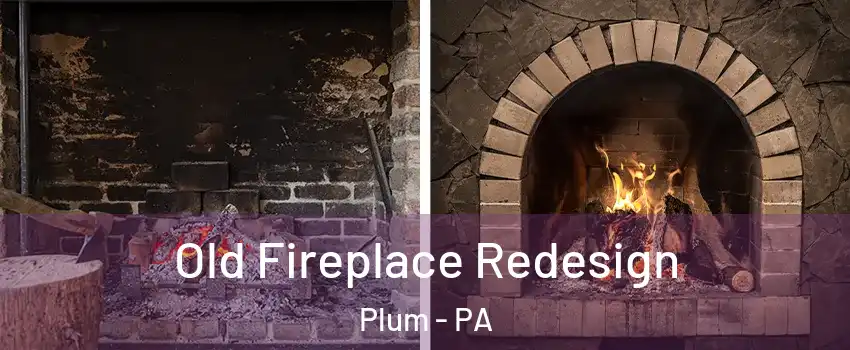 Old Fireplace Redesign Plum - PA