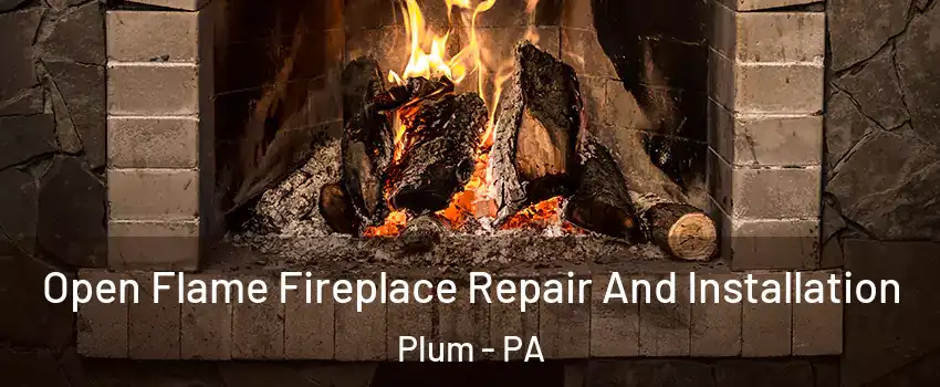  Open Flame Fireplace Repair And Installation Plum - PA