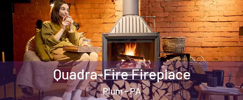  Quadra-Fire Fireplace Plum - PA